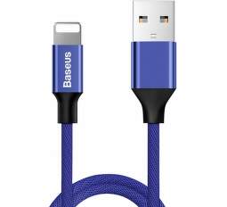 Baseus Yiven dátový kábel USB/Lightning 2A 1,2 m modrý