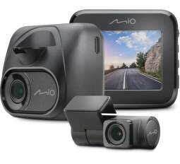 Mio MiVue C595WD Dual autokamera s nalepovacím držiakom čierna