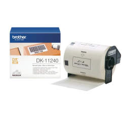 Brother DK-11240 - čierna na bielej, 400 papierových štítkov (102 × 51 mm)