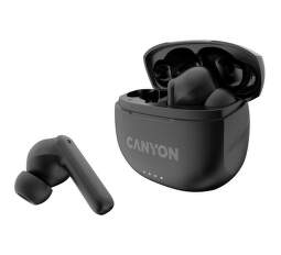 CANYON TWS-8 BT BLK, Bezdrôtové slúchadl