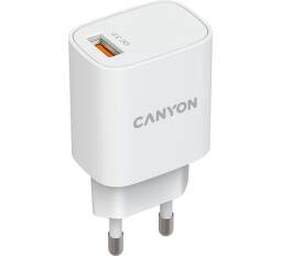 Canyon H-18 nabíjačka USB QC 3.0 18 W biela