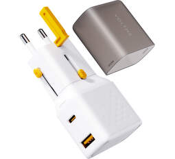 Voltme Vito Go EzTravel cestovná nabíjačka USB/USB-C 35 W biela