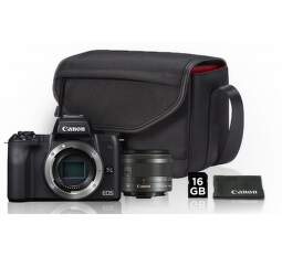 Canon EOS M50 čierna + EF-M 15-45mm IS STM Value Up Kit