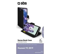 SBS Book Sense puzdro pre Huawei Y5 2019, čierna