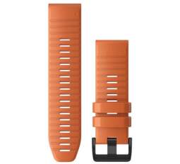 Garmin QuickFit 26mm silikónový remienok pre Fénix 6X, oranžová