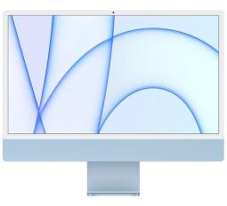 Apple iMac 24" (2021) 4,5K Retina M1 / 7-jadrové GPU / 8 GB / 256 GB MJV93SL/A modrý