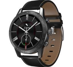 armodd-silentwatch-4-pro-cierne-kozeny-silikonovy-remienok-smart-hodinky