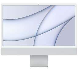 Apple iMac 24" (2021) 4,5K Retina M1 / 7-jadrové GPU / 8 GB / 256 GB (Z13K002WT) strieborný