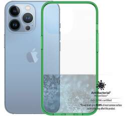 PanzerGlass ClearCaseColor puzdro pre Apple iPhone 13 Pro zelené (1)