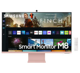 32" Samsung Smart Monitor M8 ružový
