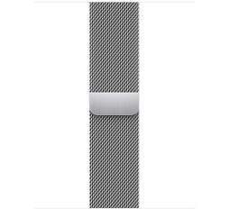 Apple Watch 41 mm remienok milánsky ťah strieborný (1)