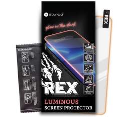 Sturdo Rex Luminous tvrdené sklo pre Apple iPhone 11/XR oranžové