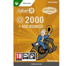 Fallout 76: 2000 (+400 Bonus) Atoms Xbox One ESD
