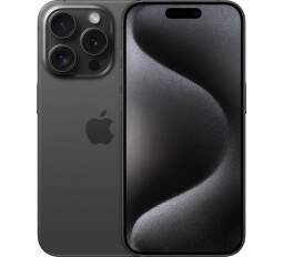 Apple iPhone 15 Pro 256 GB Black Titanium čierny titán (1)