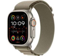 Apple Watch Ultra 2 titán olivový alpský ťah L (1)