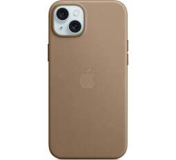 Apple FineWoven puzdro s MagSafe pre iPhone 15 Plus Taupe hnedé