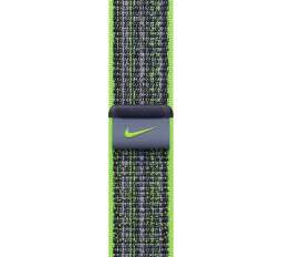 Apple Watch 45 mm Nike športový prevliekací remienok zeleno-modrý