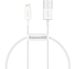 Baseus Superior dátový kábel USB-A/Lightning 2,4 A 0,25 m biely