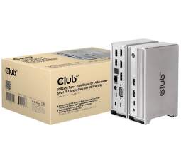 Club 3D CSV-1568 USB-C Triple Display so 120 W PSU dokovacia stanica