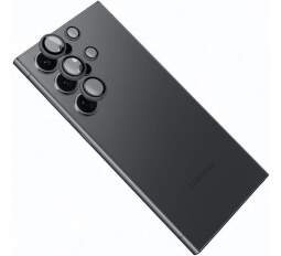 Fixed ochranné sklá fotoaparátov pre Samsung Galaxy S24 Ultra čierne