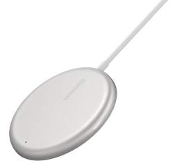 Baseus Simple Mini bezdrôtová nabíjačka s podporou MagSafe 15 W biela