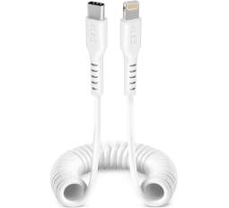 SBS dátový kábel USB-C/Lightning MFi 17-100 cm biely
