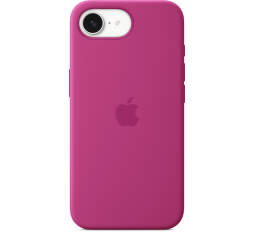 Apple silikónové puzdro pre Apple iPhone 16e Fuchsia ružové