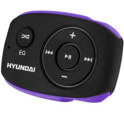 Hyundai MP 312 8GB - MP3 prehrávač (čierno-fialový)