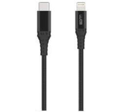 Winner USB-C/Lightning dátový kábel 1m, čierna
