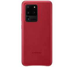 Samsung Leather Cover puzdro pre Samsung Galaxy S20 Ultra, červená