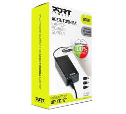 Port Designs 90W napájací adaptér pre notebooky Acer/Toshiba