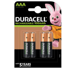 DURACELL Stay Charge AAA - 4 NiMH Accu 900 mAh