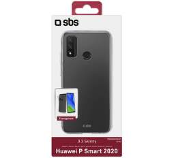 SBS Skinny puzdro pre Huawei P Smart 2020, transparentná