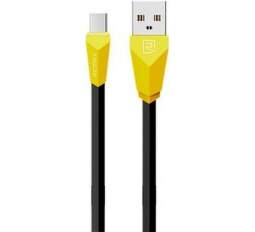 Remax Alien kábel USB/Micro USB 1m, čierno-žltá
