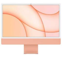 Apple iMac 24" (2021) 4,5K Retina M1 / 8-jádrové GPU / 8 GB / 256 GB z132001m7 oranžový