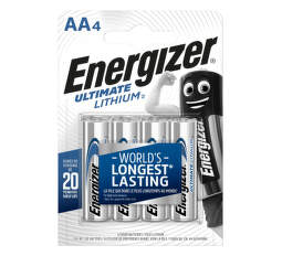 Energizer Ultimate Lithium AA FR6 4 ks