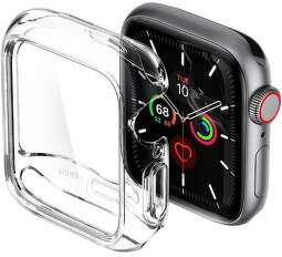 Spigen pouzdro Ultra Hybrid pre Apple Watch 4/5/6/SE 44 mm transparentné