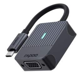 Rapoo UCA-1003 USB-C/VGA redukcia čierna