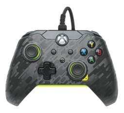 PDP Wired Controller (Electric Carbon) čierny