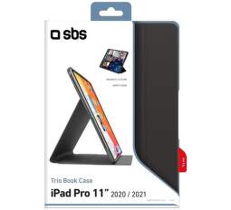 SBS Trio Book čierne puzdro pre 11" Apple iPad Pro 2020/2021