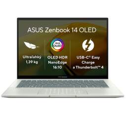 ASUS Zenbook 14 OLED UX3402ZA-OLED387W zelený