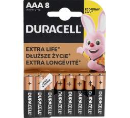 Duracell Basic AAA 8 ks