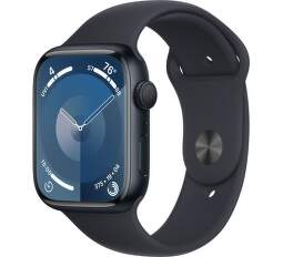 Apple Watch Series 9 GPS 45 mm temne atramentový hliník S/M