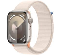 Apple Watch Series 9 GPS 45 mm hviezdne biely hliník