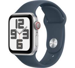 Apple Watch SE 2023 GPS + Cellular 40 mm strieborný hliník SM (1)