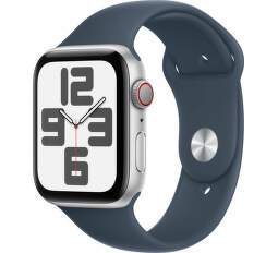 Apple Watch SE 2023 GPS + Cellular 44 mm strieborný hliník ML (1)