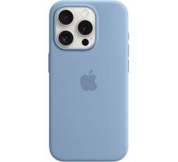 Apple silikónové puzdro pre Apple iPhone 15 Pro MagSafe ľadovo modré