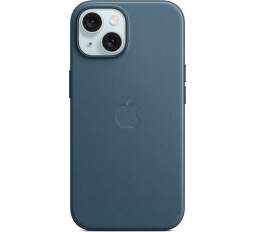 Apple FineWoven puzdro s MagSafe pre iPhone 15 Pacific Blue modré (1)