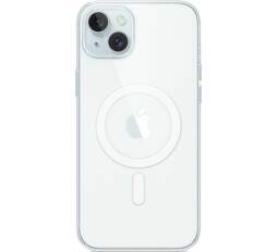 Apple Clear Case silikónové puzdro s MagSafe pre Apple iPhone 15 Plus transparentné