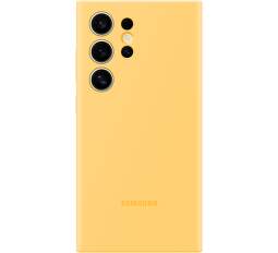 Samsung Silicone Case puzdro pre Samsung Galaxy S24 Ultra žlté